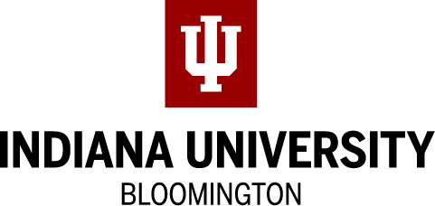 Open Repositories 2026 Conference gold sponsor, Indiana University Libraries logo with trident symbol in red and white and serif lettering in black.